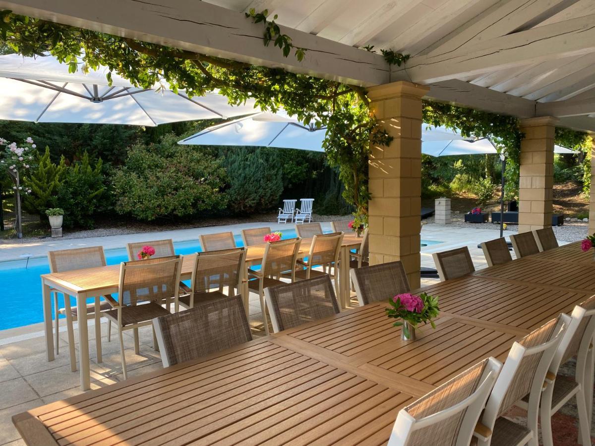 Manoir Et Appartements Avec Piscine Au Domaine De Bize Mirepoix 미르포아 외부 사진